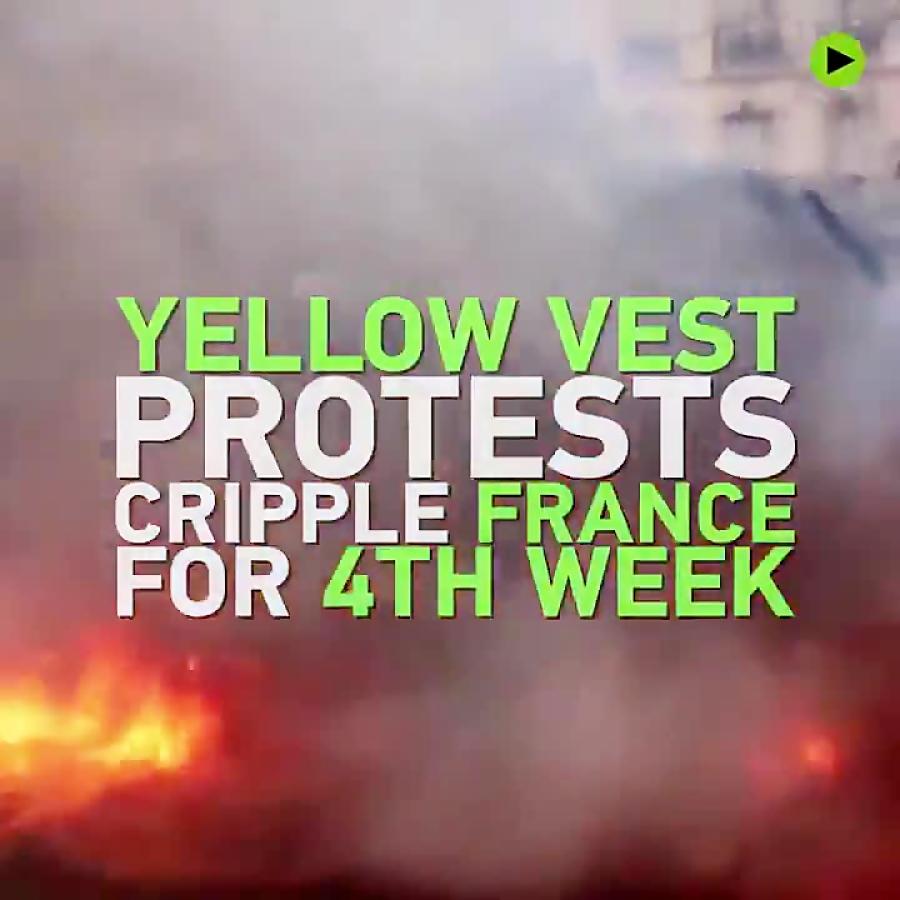 آخرین  گزارش  رویترز از جنبش جلیقه زردها در فرانسه