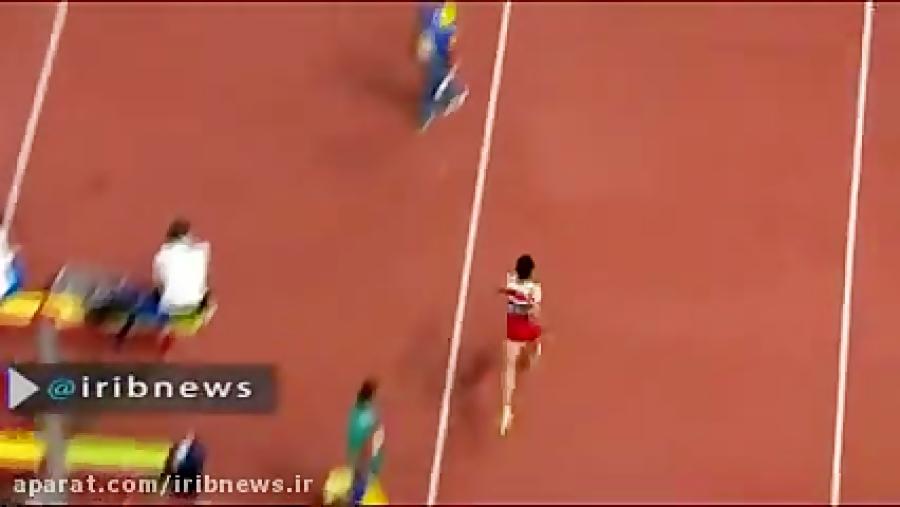 کسب مدال طلای دو 3000 متر توسط حسین کیهانی در بازیهای آسیایی جاکارتا